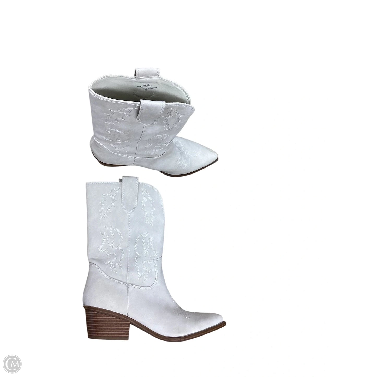Boots Western By Indigo Rd In Taupe, Size: 8