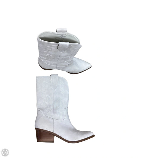 Boots Western By Indigo Rd In Taupe, Size: 8