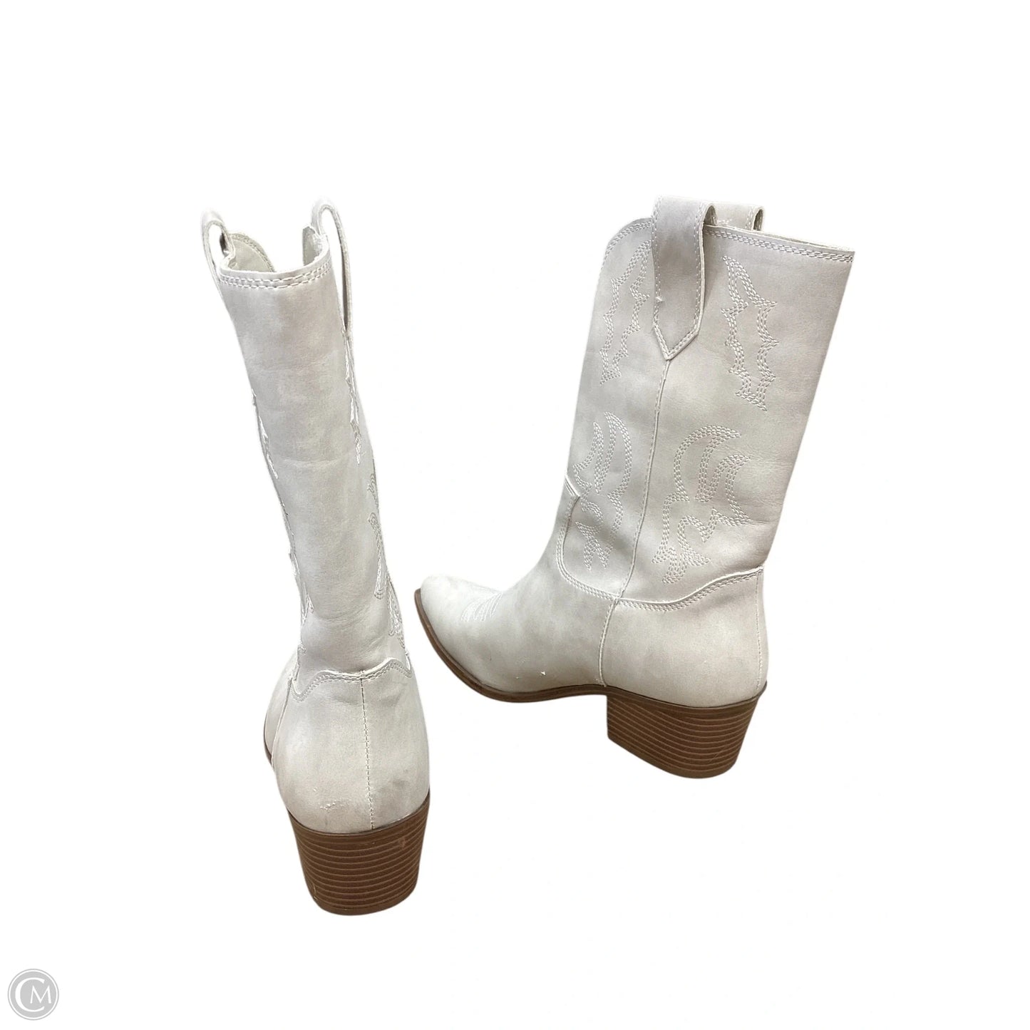 Boots Western By Indigo Rd In Taupe, Size: 8