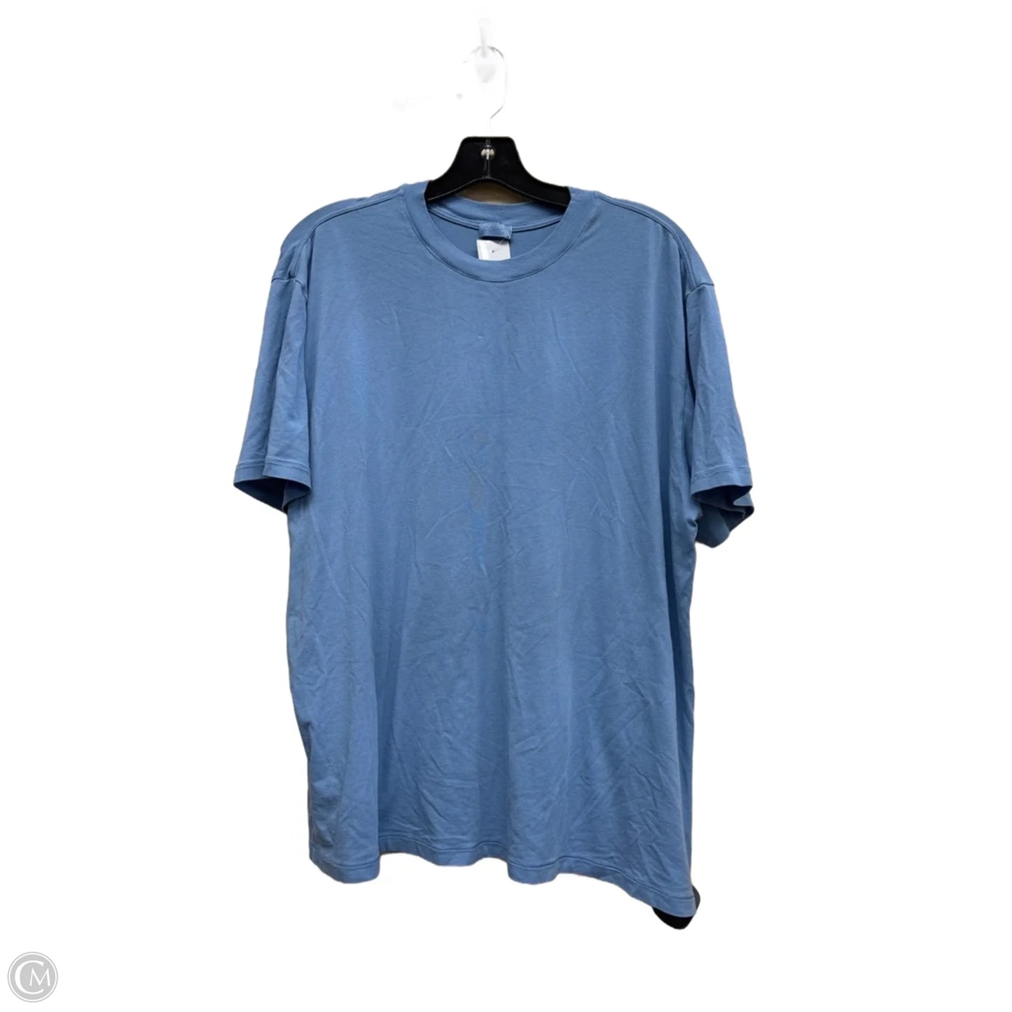 Top Short Sleeve By Skims In Blue, Size: Xl