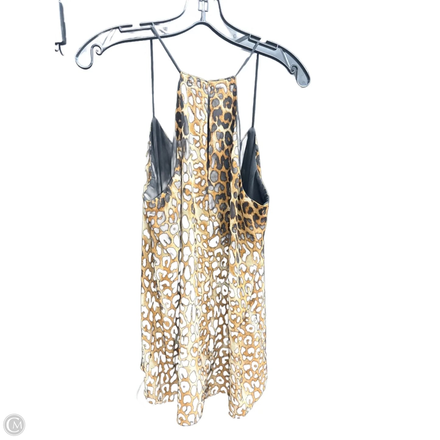 Top Sleeveless By Clothes Mentor In Animal Print