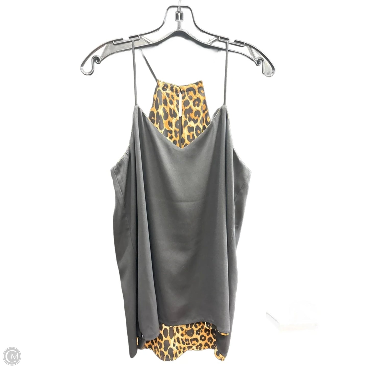 Top Sleeveless By Clothes Mentor In Animal Print
