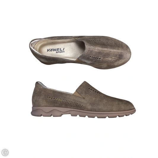 Shoes Flats By Vaneli In Brown, Size: 7.5