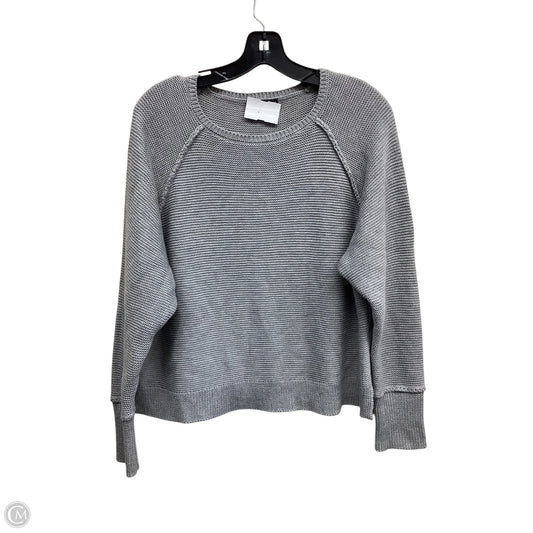 Sweater By Adrianna Papell In Grey, Size: M