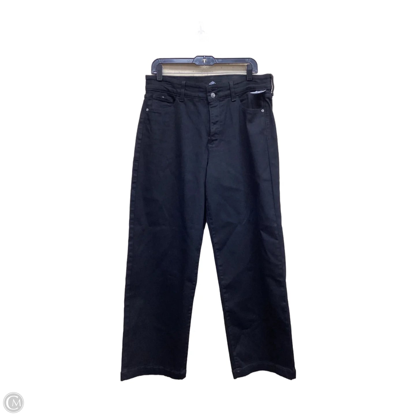 Jeans Wide Leg By St Johns Bay In Black, Size: 12