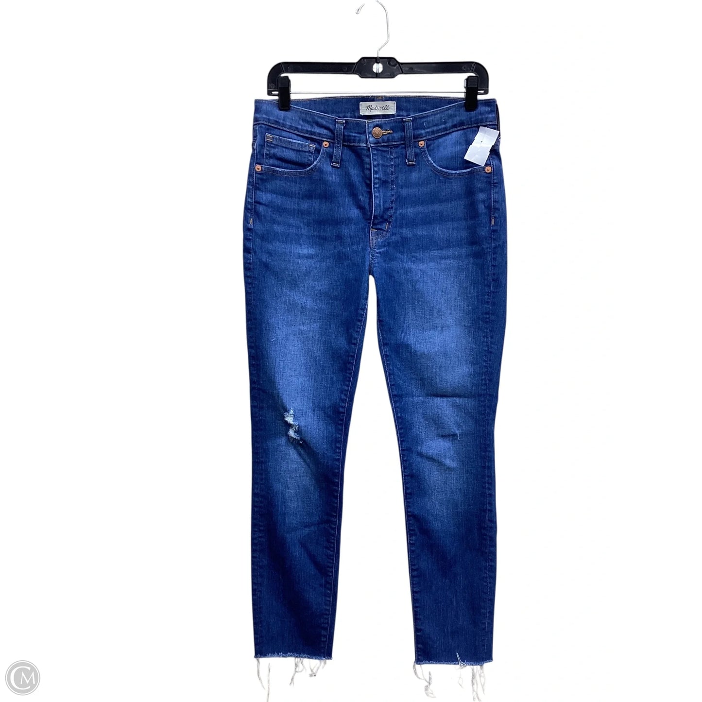 Jeans Skinny By Madewell In Blue Denim, Size: 6