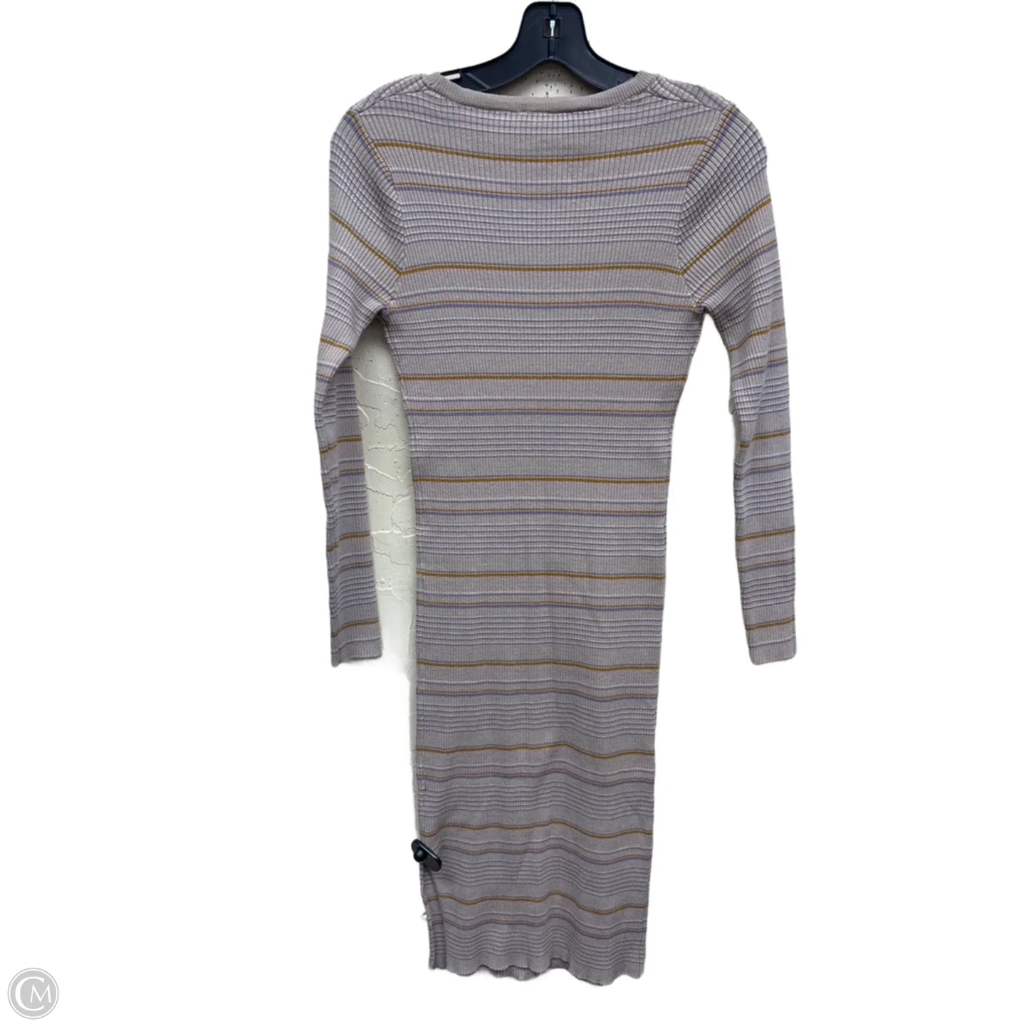Dress Casual Midi By Gilli In Tan, Size: S