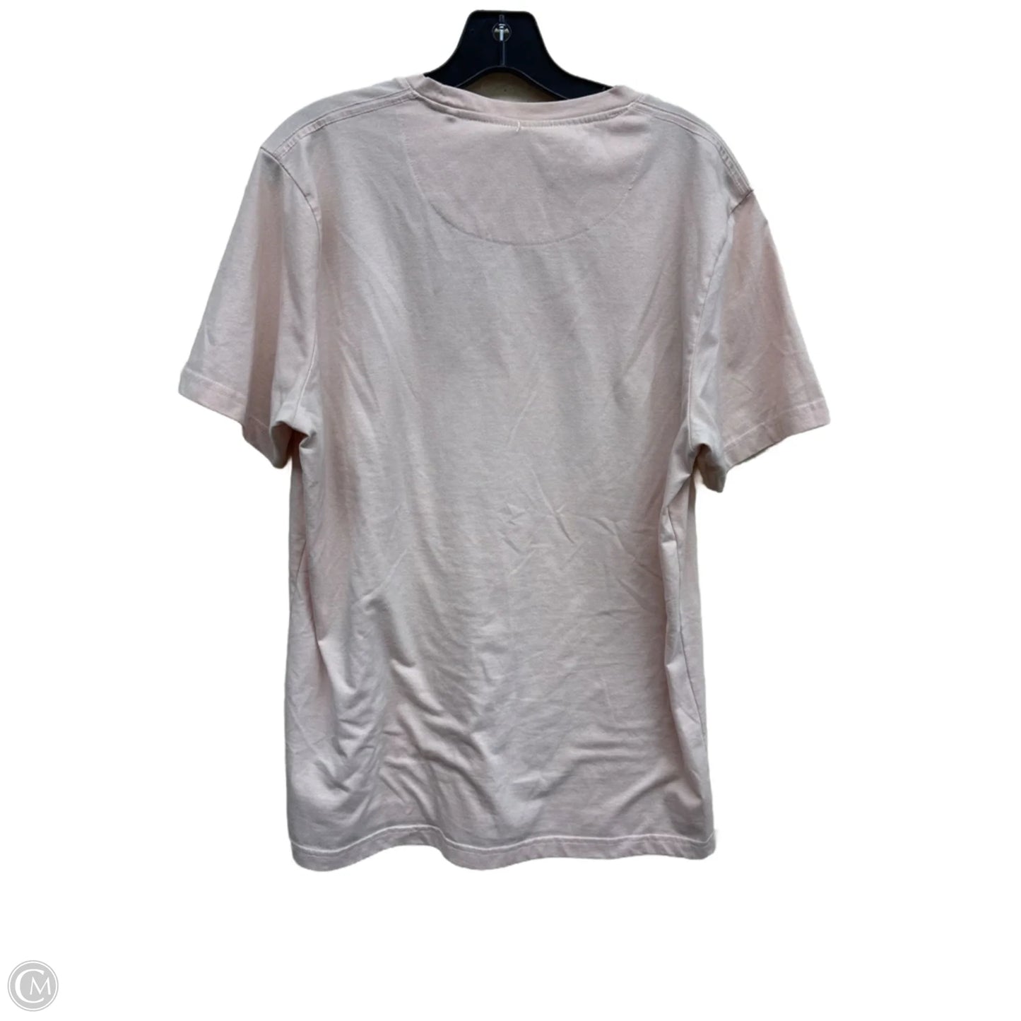 Top Short Sleeve By Clothes Mentor In Peach, Size: L