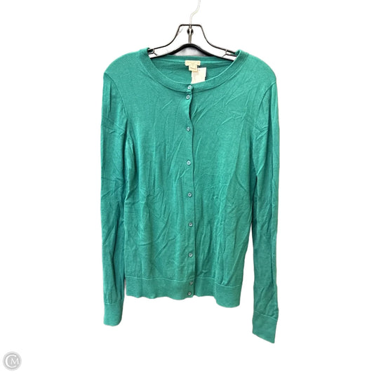 Cardigan By J. Crew In Green, Size: S