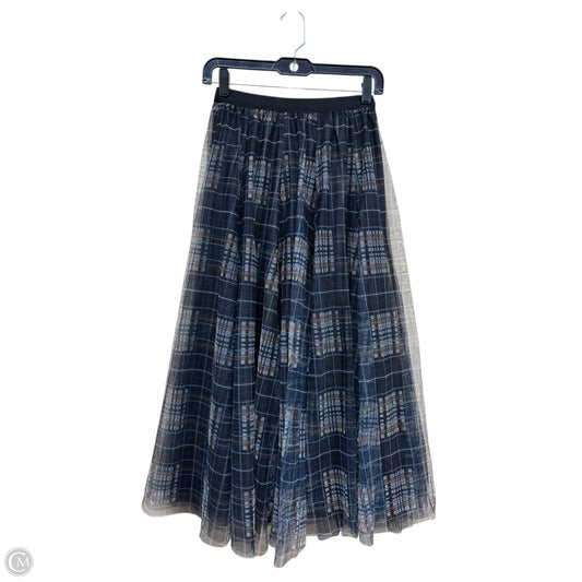 Skirt Maxi By Clothes Mentor In Plaid Pattern, Size: 0