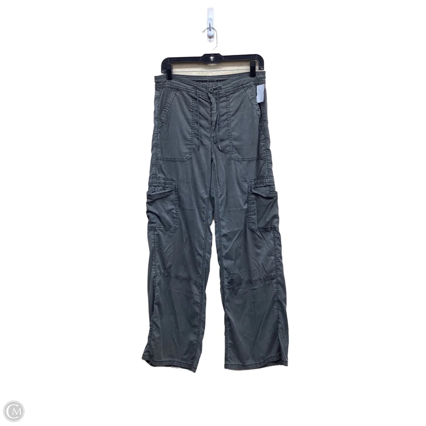 Pants Wide Leg By American Eagle In Green, Size: 4