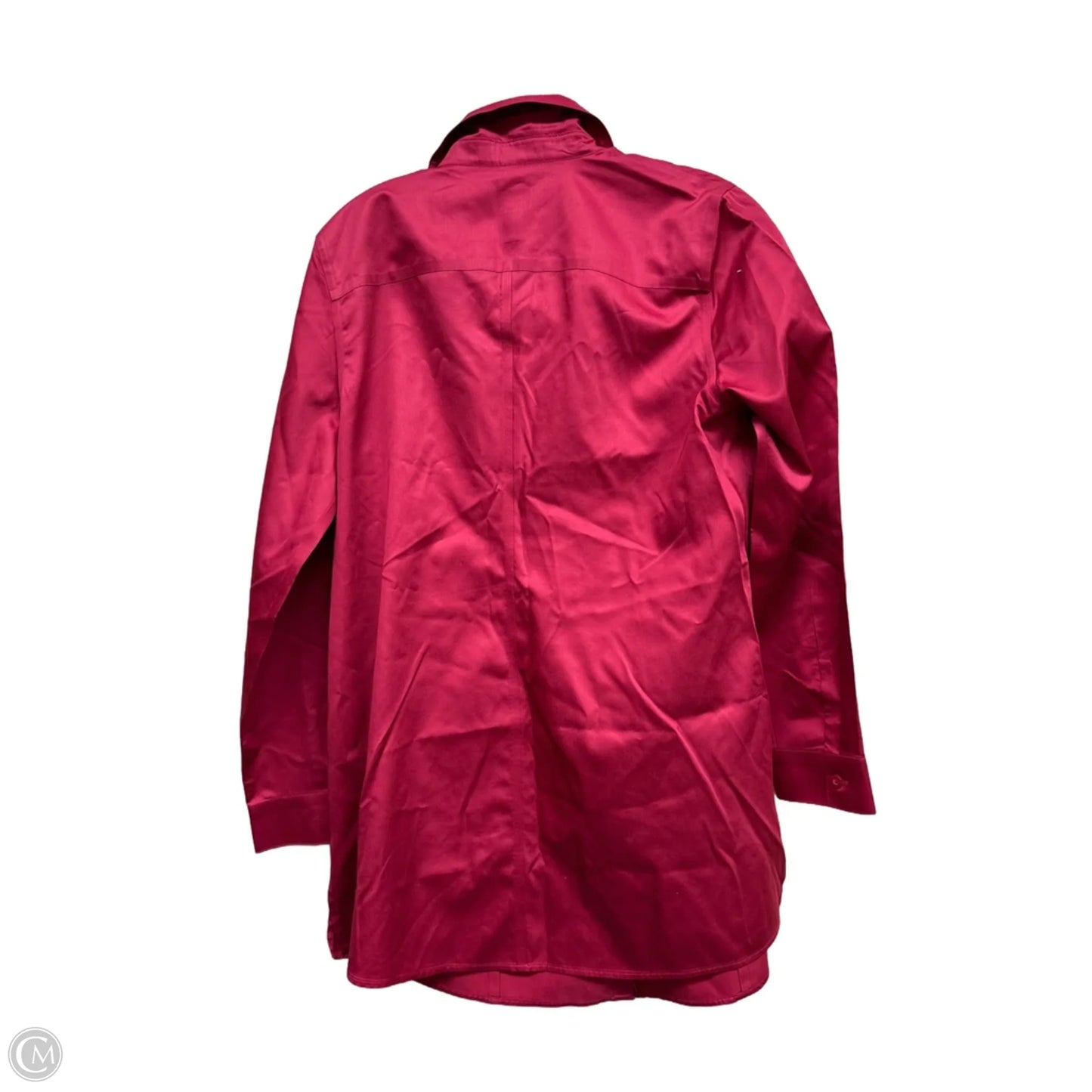 Top Long Sleeve By Chicos In Red, Size: S