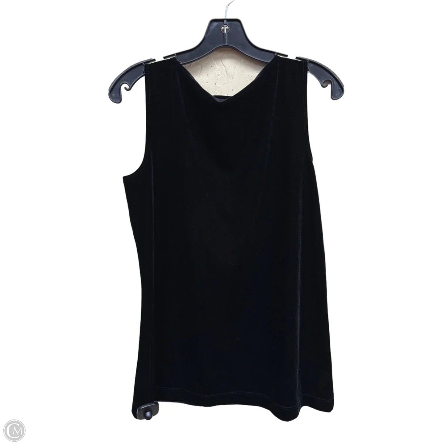 Top Sleeveless By Chicos In Black, Size: S