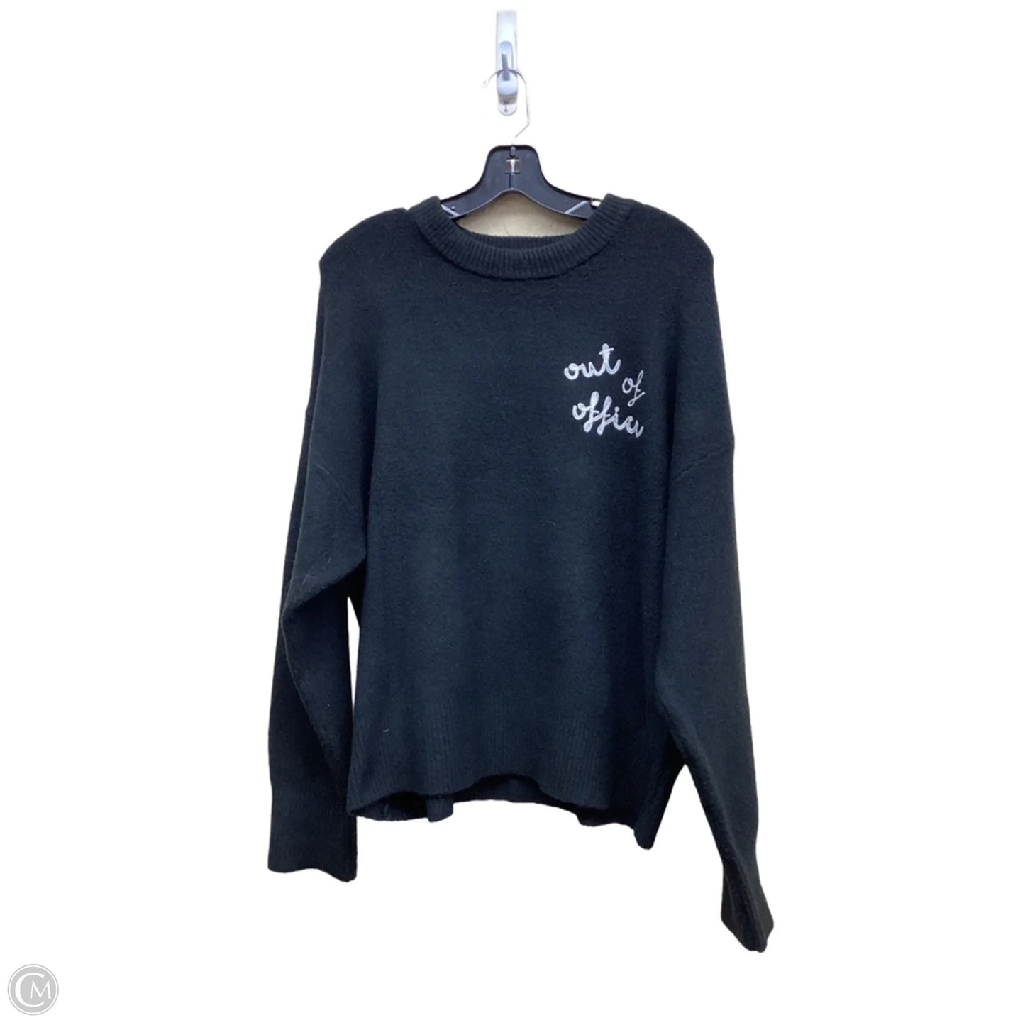 Sweater By A New Day In Black, Size: Xxl