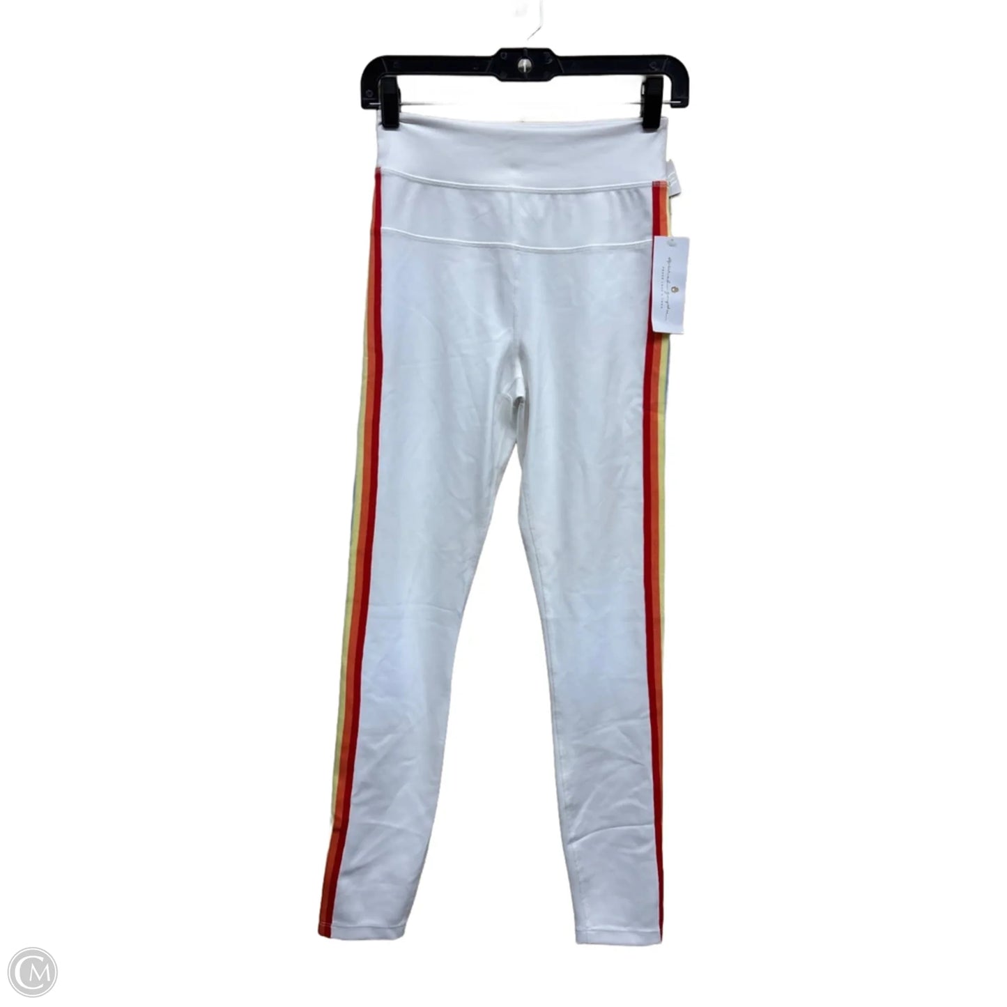 Athletic Leggings By Spiritual Gangster In White, Size: M