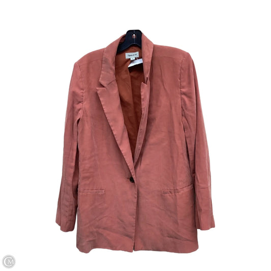 Blazer By Open Edit In Orange, Size: M