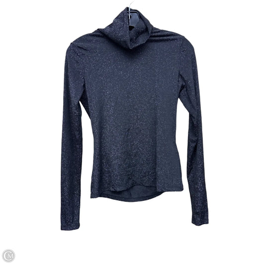 Top Long Sleeve By H&m In Black & Silver, Size: S