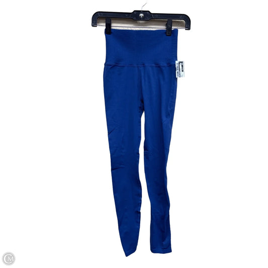 Athletic Leggings By Free People In Blue, Size: S