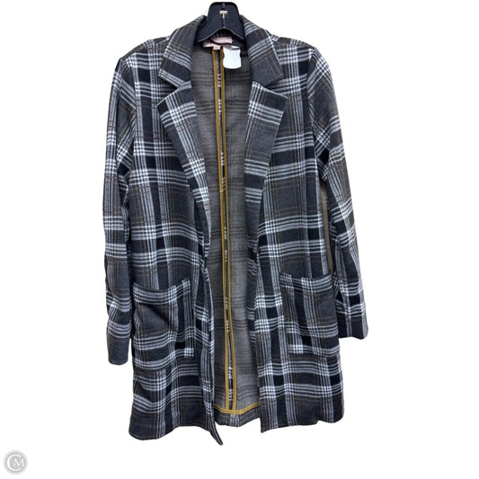 Blazer By Philosophy In Plaid Pattern, Size: S
