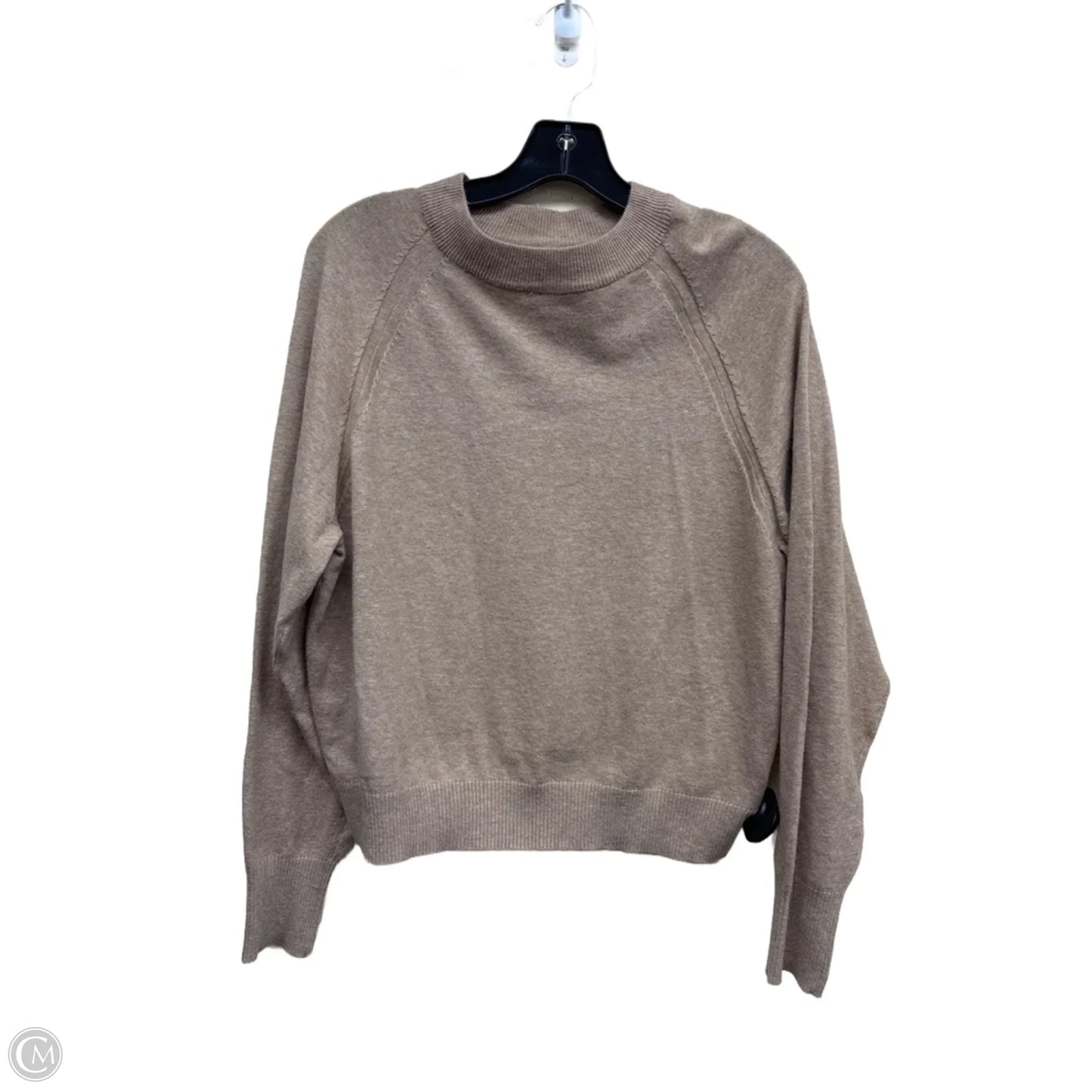 Top Long Sleeve By A New Day In Brown, Size: Xs
