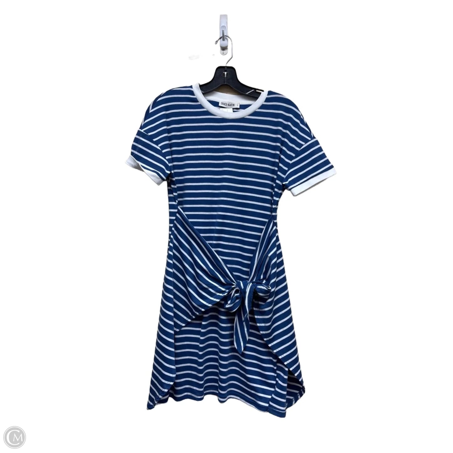 Dress Casual Midi By Grace Karin In Striped Pattern, Size: M