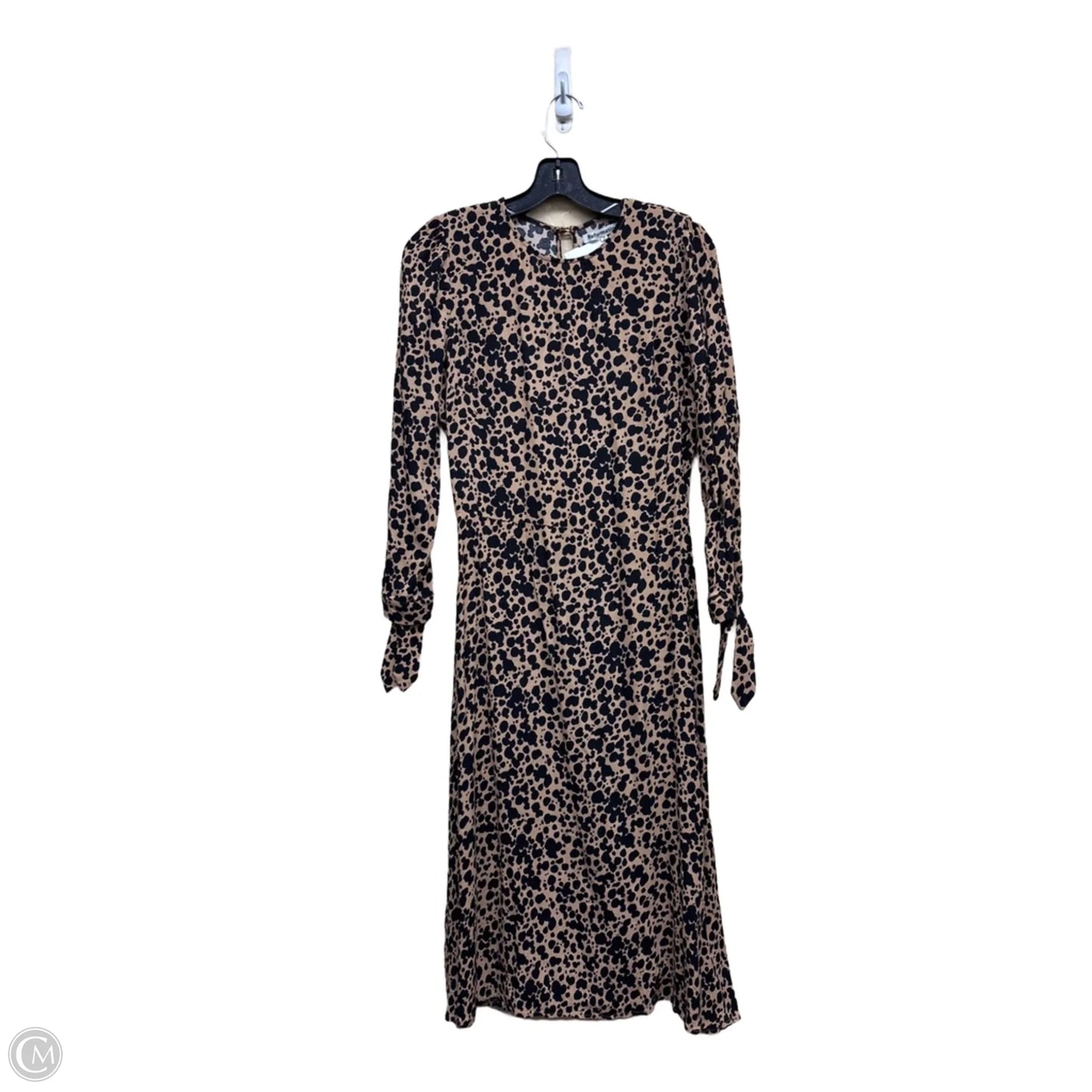 Dress Casual Midi By Reformation In Animal Print, Size: S