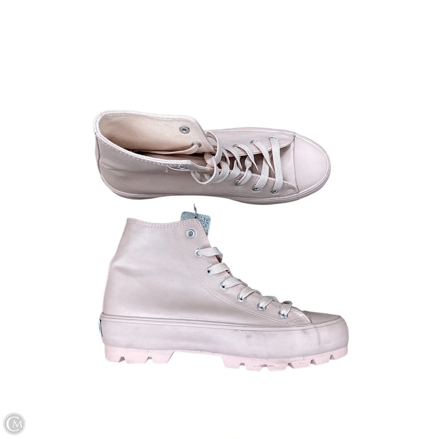 Shoes Sneakers By Mudd In Pink, Size: 9
