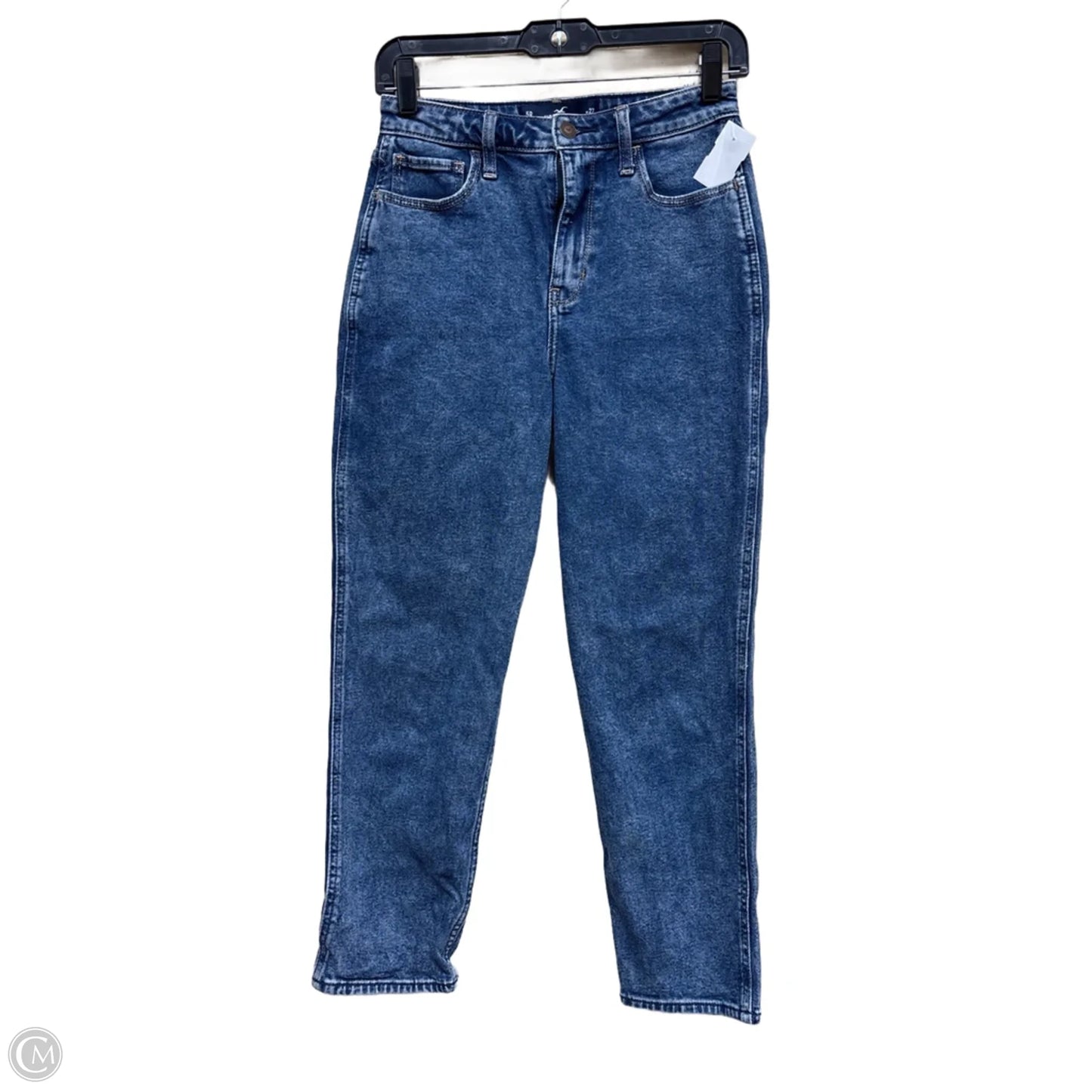 Jeans Straight By Hollister In Blue Denim, Size: 4