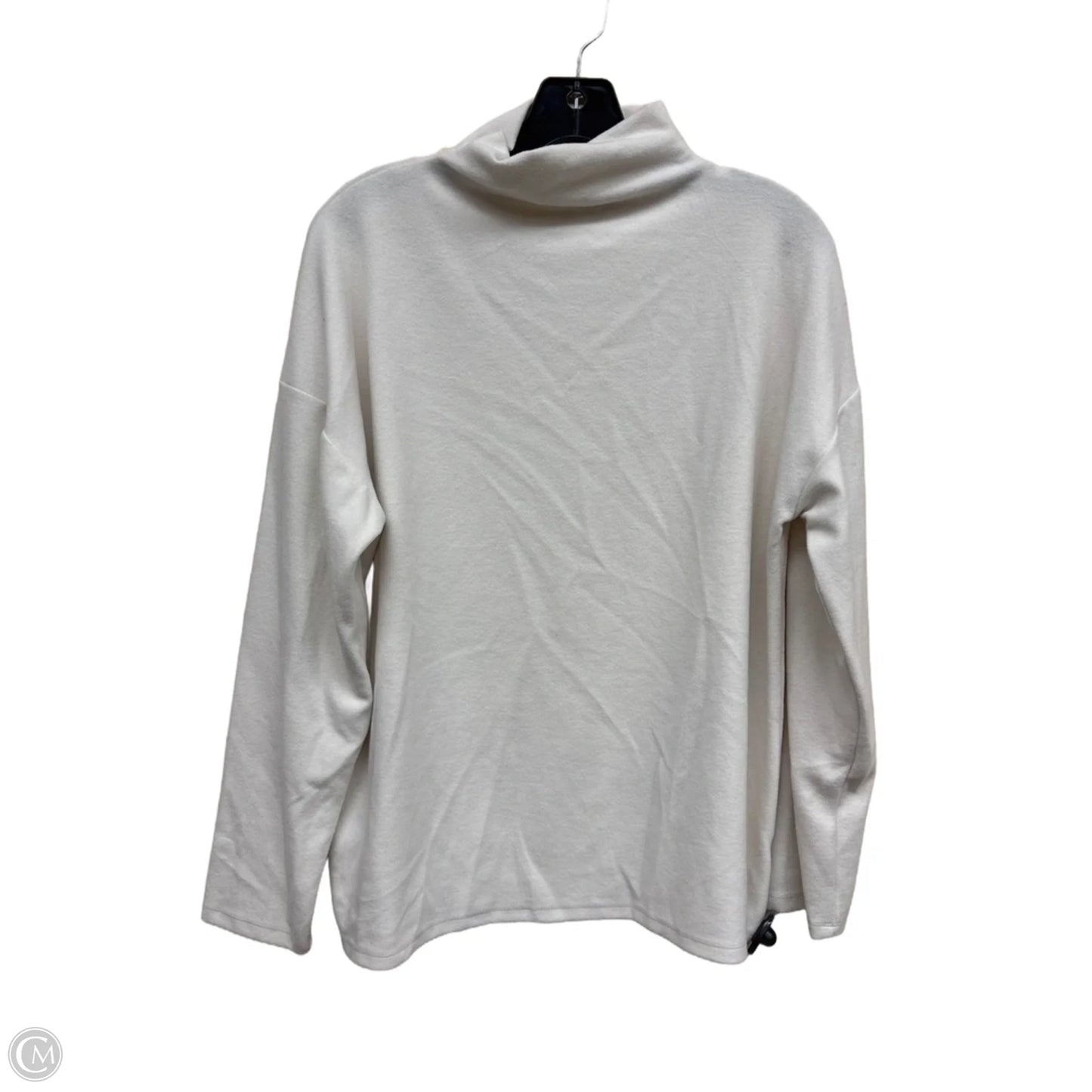 Top Long Sleeve By A New Day In Cream, Size: L