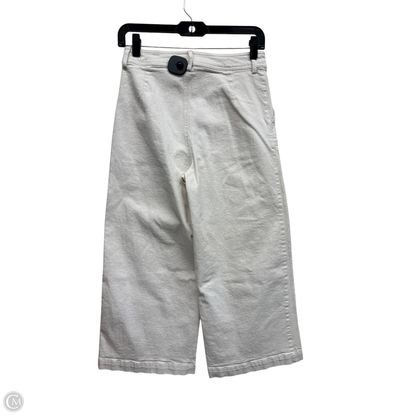 Pants Cropped By Alya In Cream, Size: S