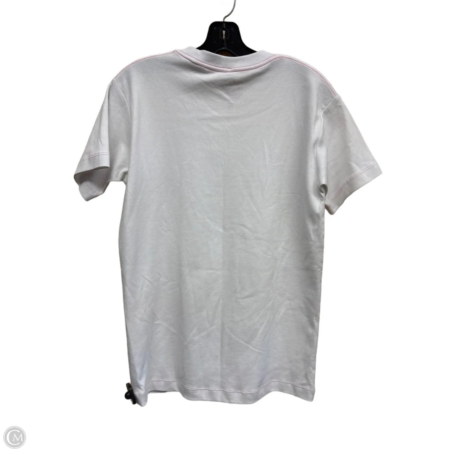Top Short Sleeve By Clothes Mentor In White, Size: S