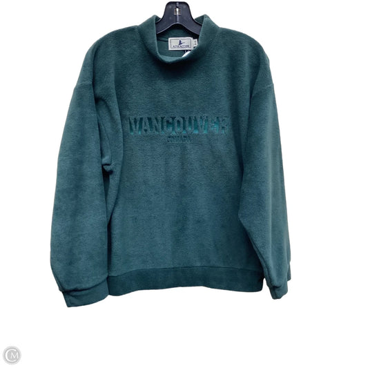 Sweatshirt Crewneck By Clothes Mentor In Green, Size: S