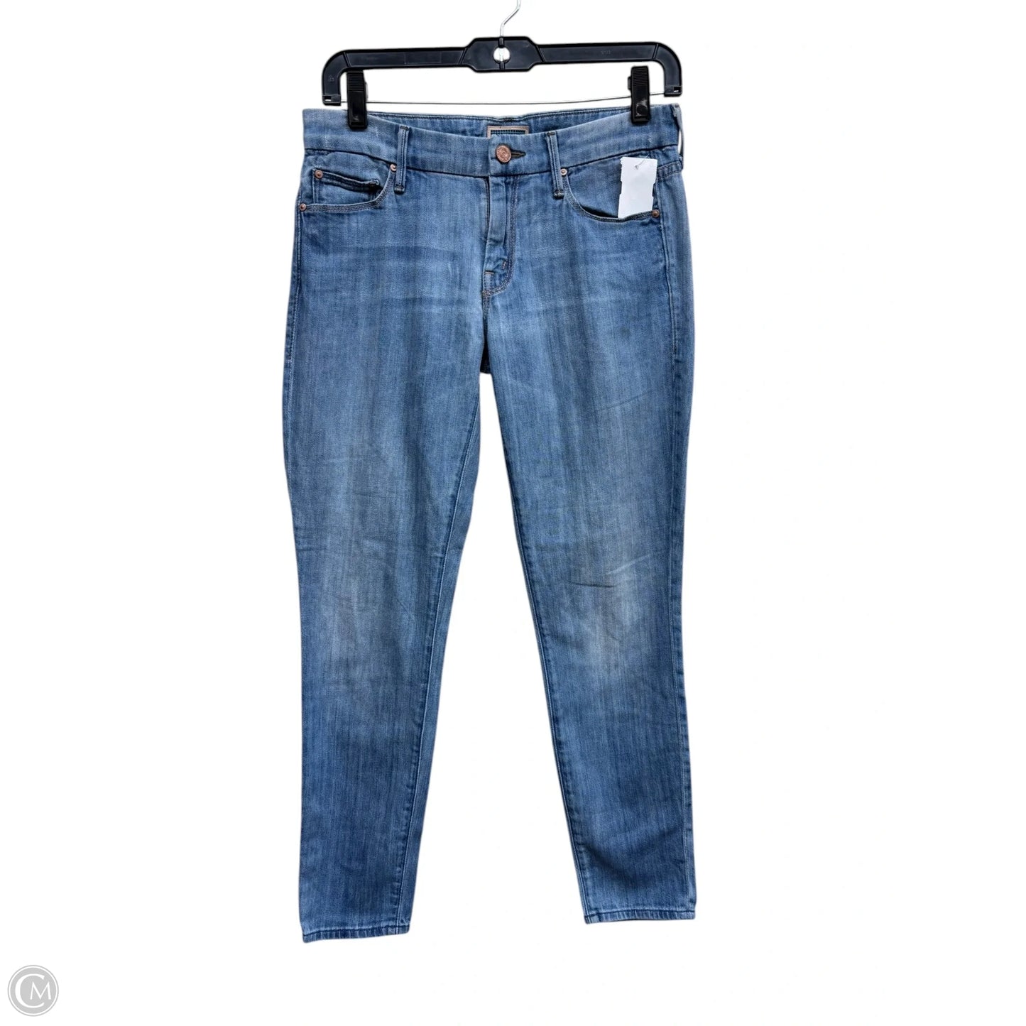 Jeans Skinny By Mother In Blue Denim, Size: 2