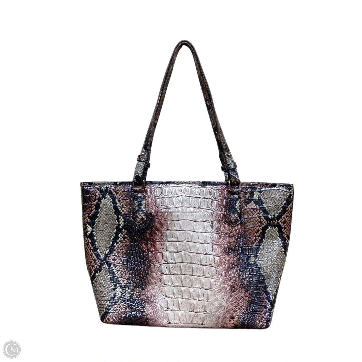 Handbag Designer By Brahmin, Size: Large