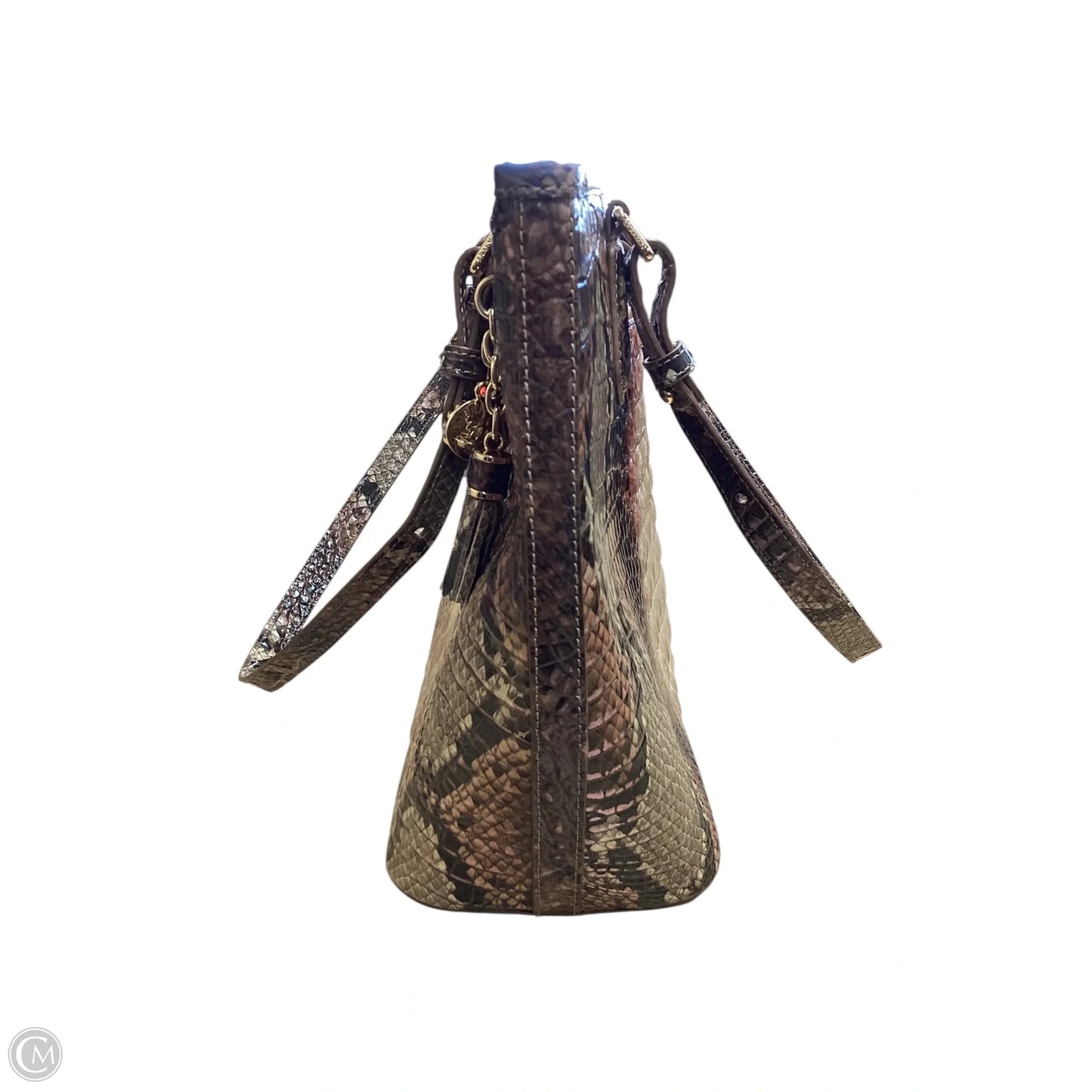 Handbag Designer By Brahmin, Size: Large