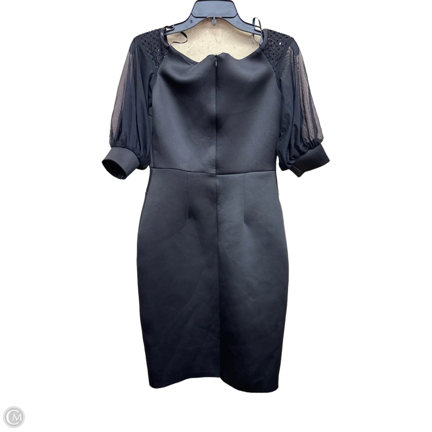 Dress Casual Midi By Betsy And Adam In Black, Size: 8