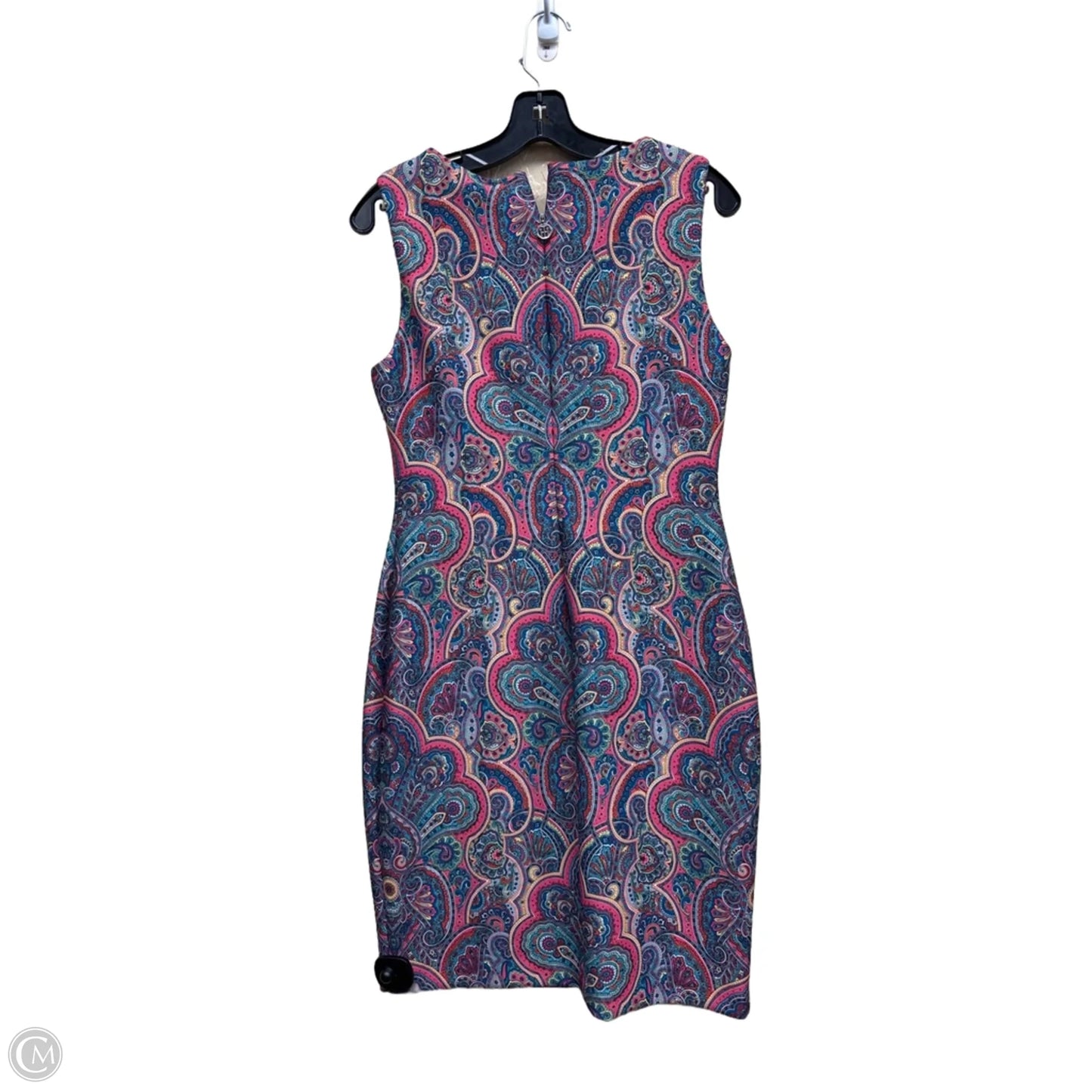 Dress Casual Midi By Tommy Hilfiger In Multi-colored, Size: 8