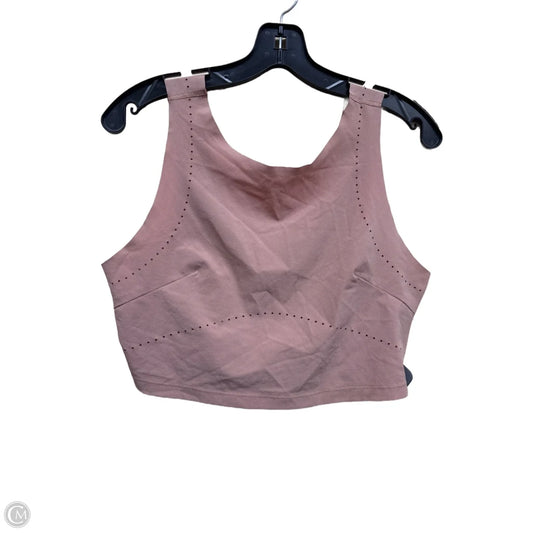 Athletic Tank Top By Nike In Pink, Size: M