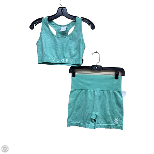 Athletic Shorts 2pc By Clothes Mentor In Green, Size: M
