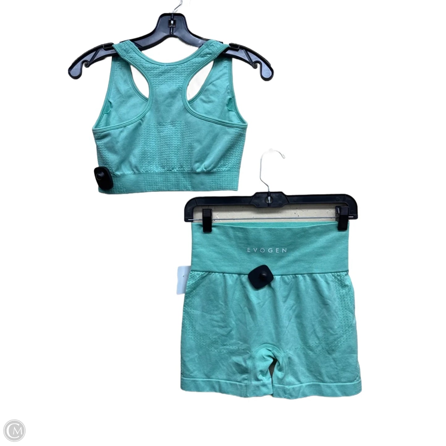 Athletic Shorts 2pc By Clothes Mentor In Green, Size: M