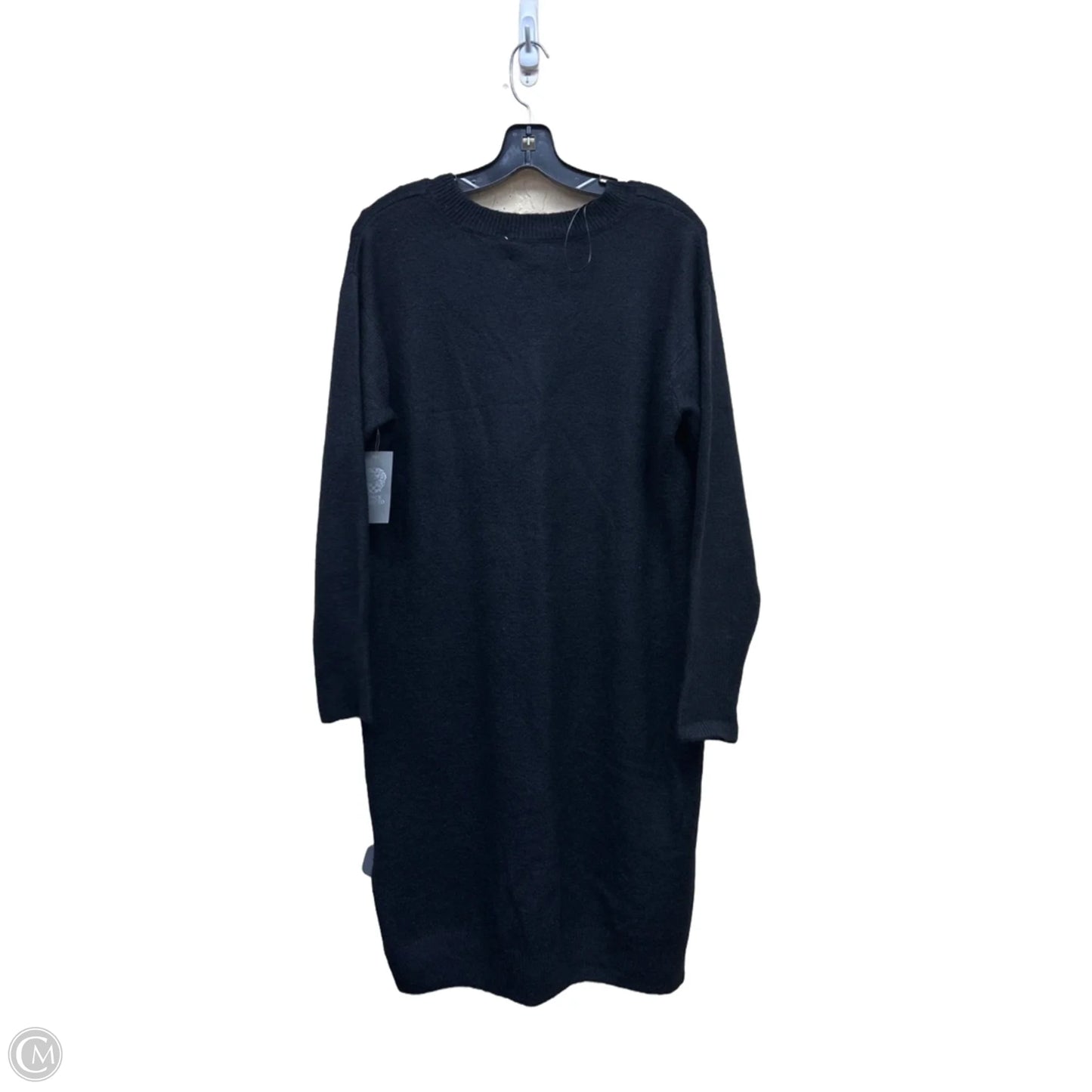 Dress Sweater By Vince Camuto In Black, Size: L