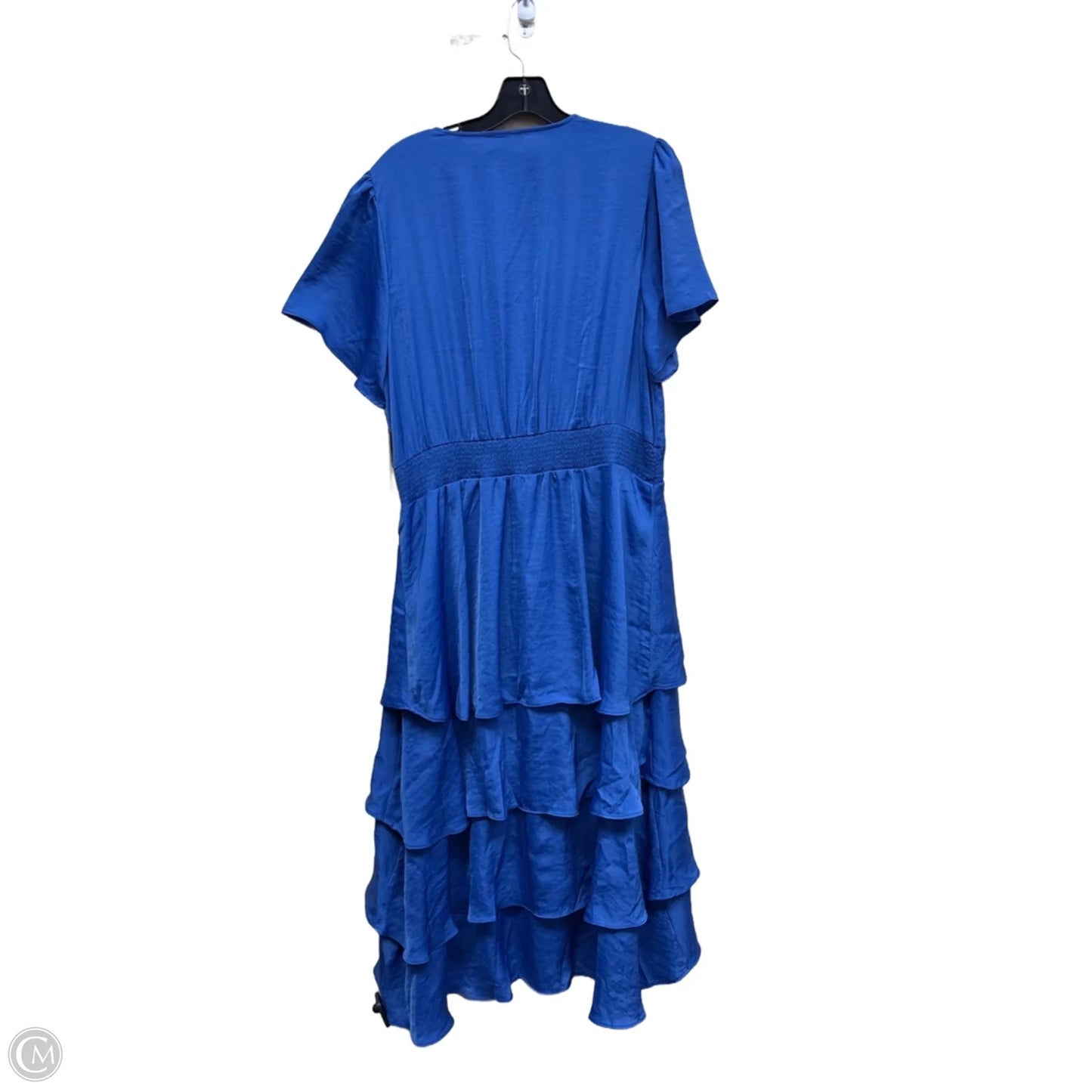 Dress Casual Maxi By Vince Camuto In Blue, Size: L