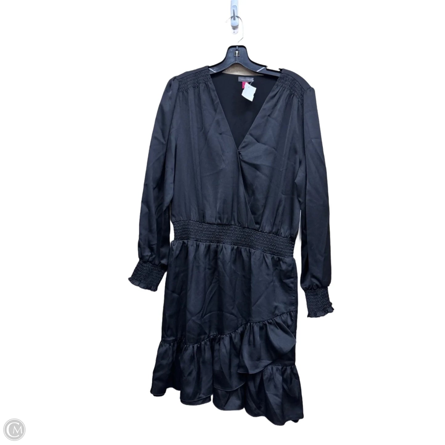 Dress Party Midi By Vince Camuto In Black, Size: L