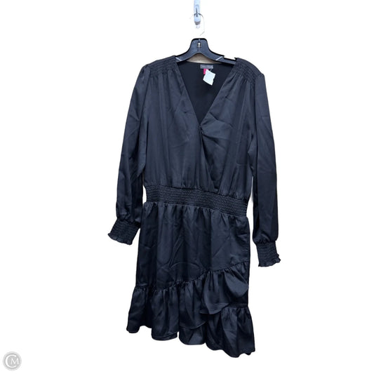 Dress Party Midi By Vince Camuto In Black, Size: L