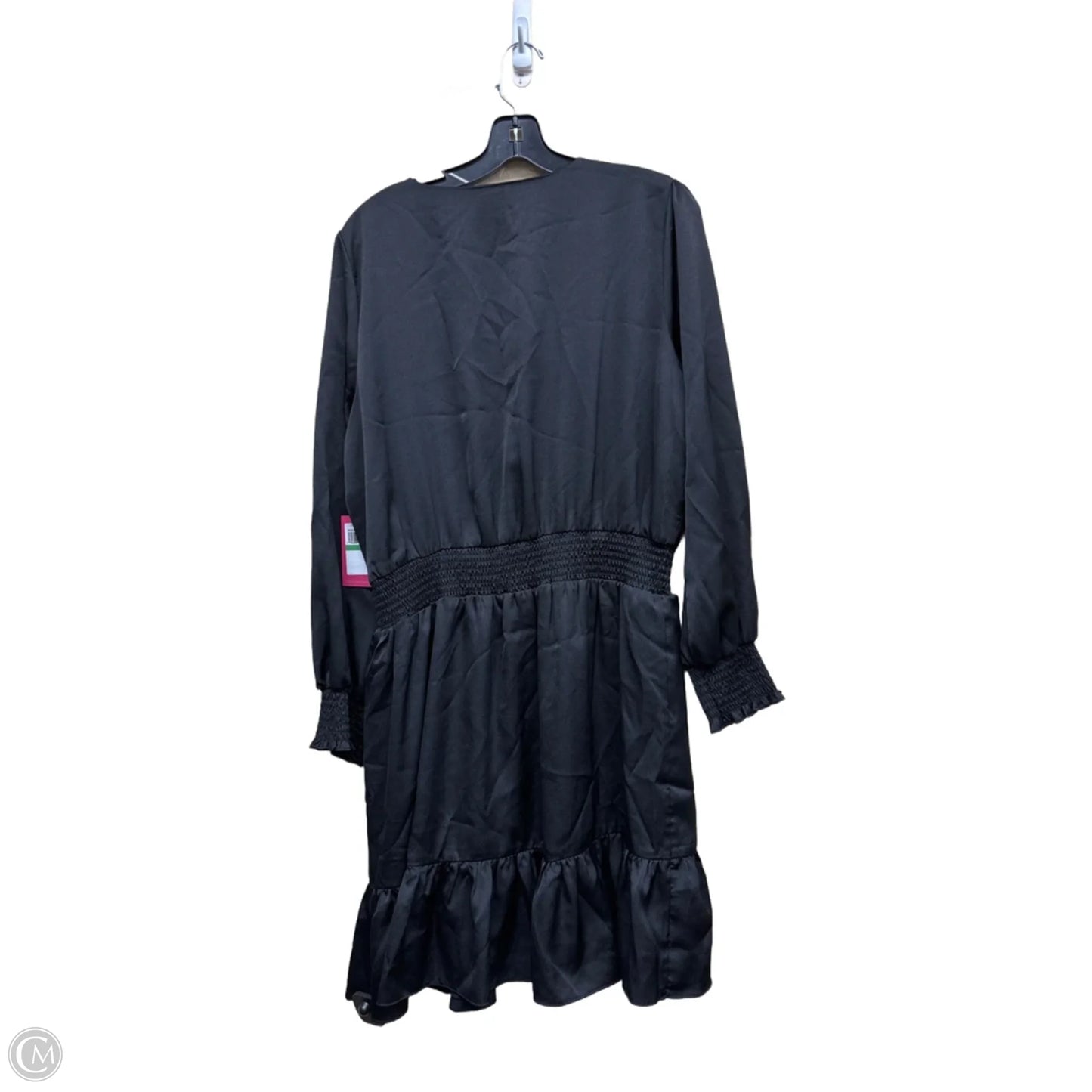 Dress Party Midi By Vince Camuto In Black, Size: L