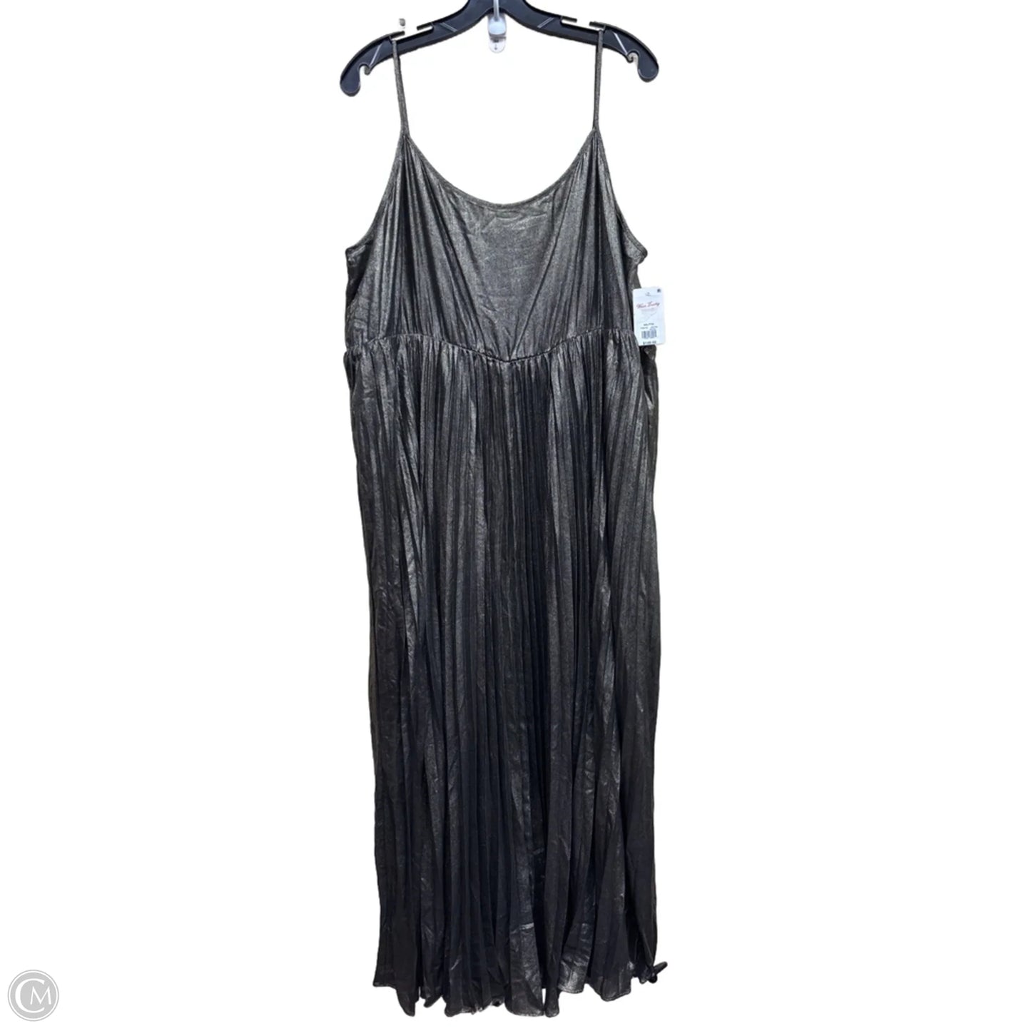Dress Casual Maxi By Lucky Brand In Gold, Size: Xxl
