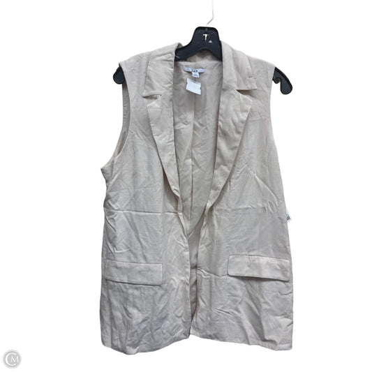 Vest Other By Bar Iii In Cream, Size: Lp