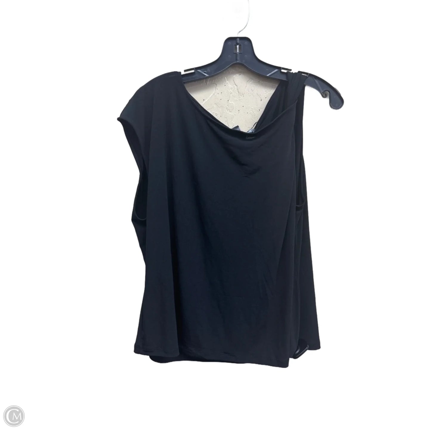 Top Sleeveless By Dkny In Black, Size: Xxl