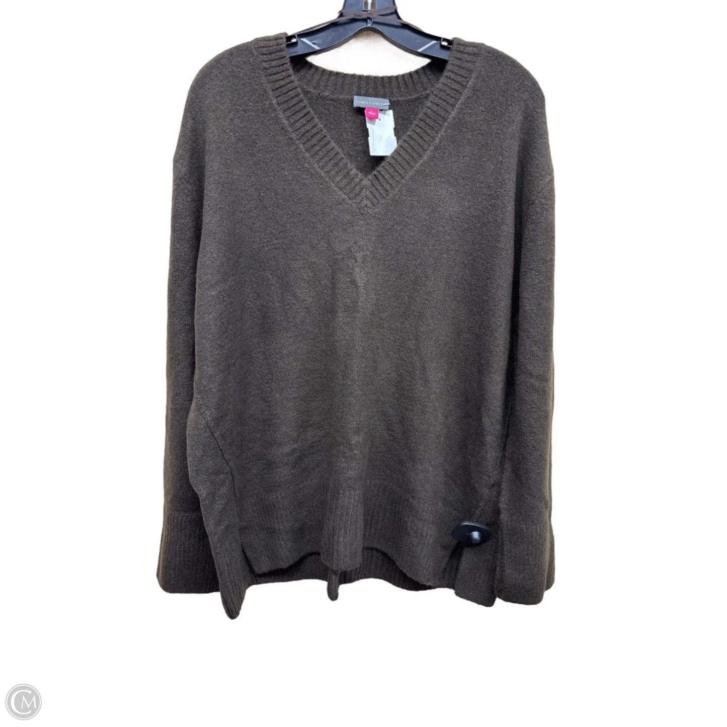 Sweater By Vince Camuto In Brown, Size: L