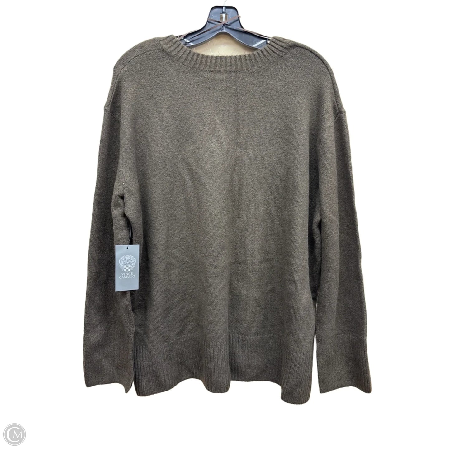 Sweater By Vince Camuto In Brown, Size: L